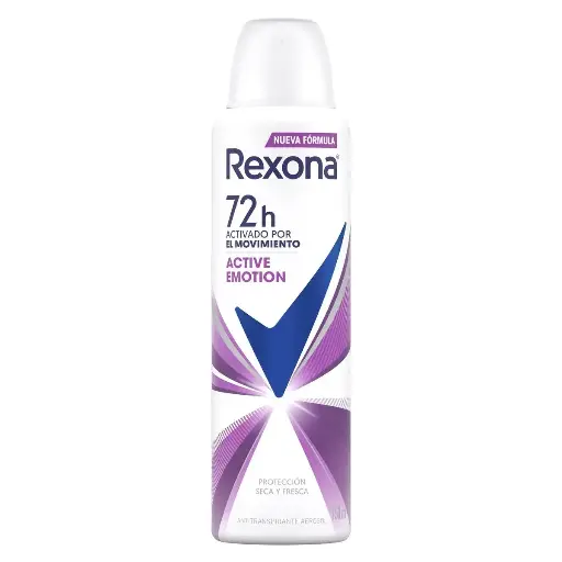 [CUIDADO PERSONAL,HIGIENE] DESODORANTE REXONA AEROSOL ACTIVE 150ML