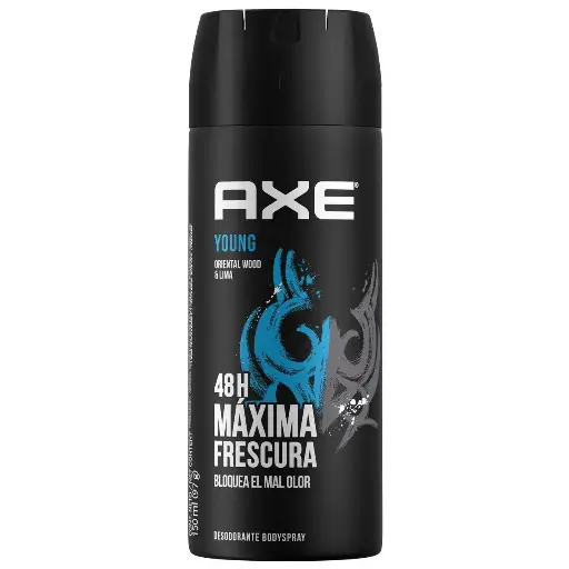 [CUIDADO PERSONAL,HIGIENE] DESODORANTE AXE AEROSOL YOUNG 150ML