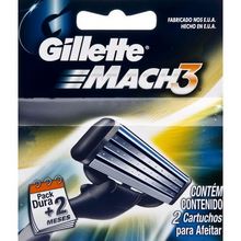 [CUIDADO PERSONAL,HIGIENE] GILLETTE MACH3 CARTUCHO C/2