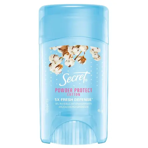 [CUIDADO PERSONAL,HIGIENE] DESODORANTE SECRET GEL POWDER 45G