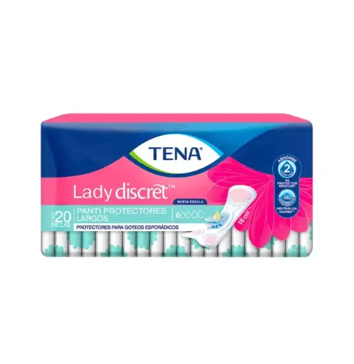[CUIDADO PERSONAL,HIGIENE] PANTY PROTECTOR TENA LADY CON 20