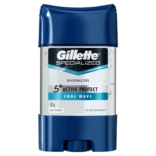 [CUIDADO PERSONAL,HIGIENE] DESODORANTE GILLETTE GEL COOL WAVE 82G