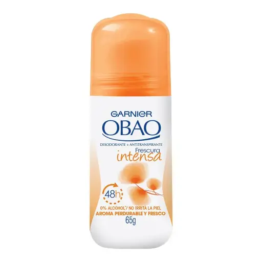 [CUIDADO PERSONAL,HIGIENE] DESODORANTE OBAO ROLL-ON FRESCURA INTENSA 65G