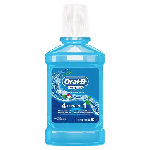 [CUIDADO PERSONAL,HIGIENE] ENJUAGUE BUCAL ORAL B COMPLETE SIN ALCOHOL
