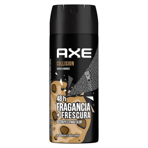 [CUIDADO PERSONAL,HIGIENE] DESODORANTE AXE COLLISION SPRAY150ML