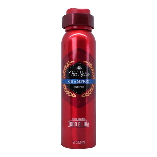 [CUIDADO PERSONAL,HIGIENE] DESODORANTE OLD SPICE AEROSOL CHAMPION 150ML