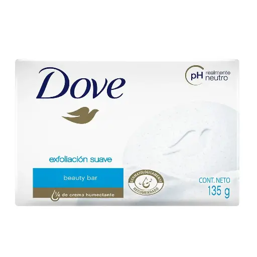 [CUIDADO PERSONAL,HIGIENE] JABON DOVE EXFOLIANTE DIARIA 135G