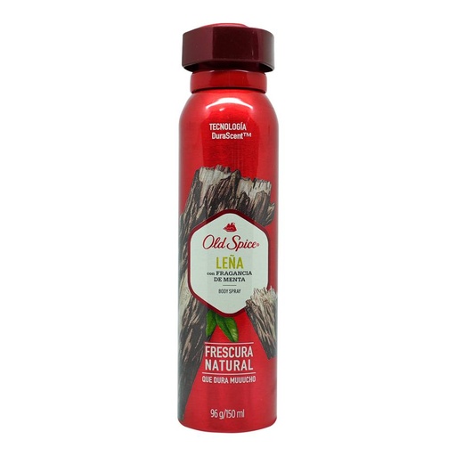 [CUIDADO PERSONAL,HIGIENE] DESODORANTE OLD SPICE AEROSOL LEÑA 150ML