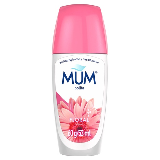 [CUIDADO PERSONAL,HIGIENE] DESODORANTE MUM ROLL-ON FLORAL 53ML