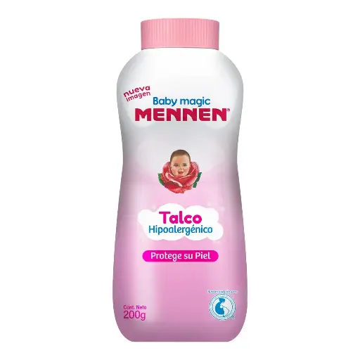 [CUIDADO PERSONAL,HIGIENE] MENNEN TALCO ROSA 200G