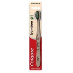 [CUIDADO PERSONAL,HIGIENE] CEPILLO DENTAL COLGATE BAMBOO SUAVE C/1 *
