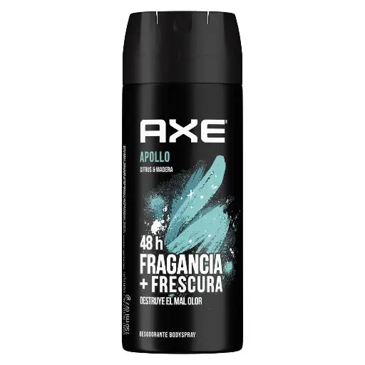 [CUIDADO PERSONAL,HIGIENE] DESODORANTE AXE AEROSOL APOLLO 150ML