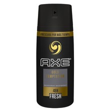 [CUIDADO PERSONAL,HIGIENE] DESODORANTE AXE AER GOLD TEMP 150ML