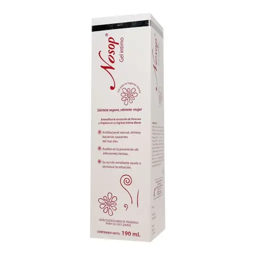 [CUIDADO PERSONAL,HIGIENE] NOSOP GEL INTIMO 190ML