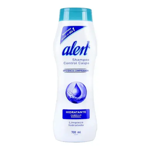 [CUIDADO PERSONAL,HIGIENE] SHAMPOO ALERT CTRL CASPA HIDRA 700ML