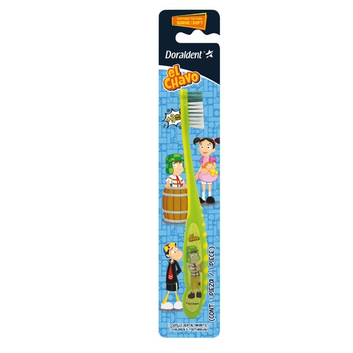 [CUIDADO PERSONAL,HIGIENE] CEPILLO DENTAL DORALD EL CHAVO 3+