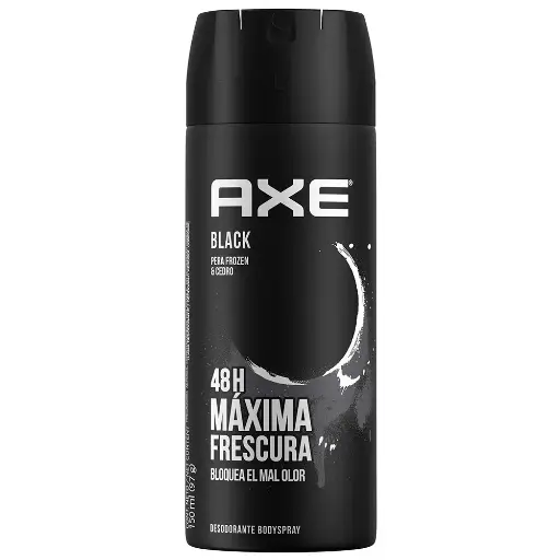 [CUIDADO PERSONAL,HIGIENE] DESODORANTE AXE AEROSOL BLACK 150ML