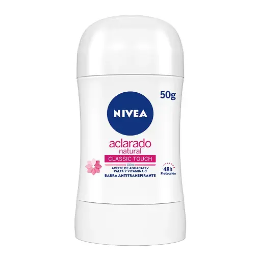 [CUIDADO PERSONAL,HIGIENE] DESODORANTE NIVEA STICK ACLARADO NATURAL 50GR