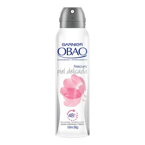 [CUIDADO PERSONAL,HIGIENE] DESODORANTE OBAO AEROSOL PIEL DELICADA 150ML