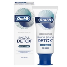 [CUIDADO PERSONAL,HIGIENE] PASTA DENTAL ORAL-B GENGIVA DETOX 75ML