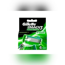 [CUIDADO PERSONAL,HIGIENE] GILLETTE MACH3 CARTUCHO SENSITIVE C/4 CART