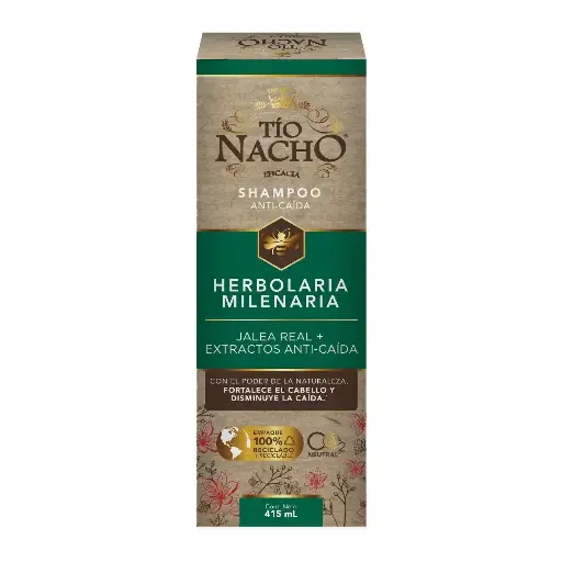 [CUIDADO PERSONAL,HIGIENE] SHAMPOO TIO NACHO HERBOLARIA 415ML