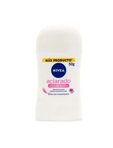 [CUIDADO PERSONAL,HIGIENE] DESODORANTE NIVEA BARRA ACLARADO EFECTO SANTIN 43G