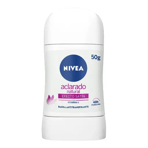 [CUIDADO PERSONAL,HIGIENE] DESODORANTE NIVEA BARRA ACLARADO EFECTO SANTIN 50G