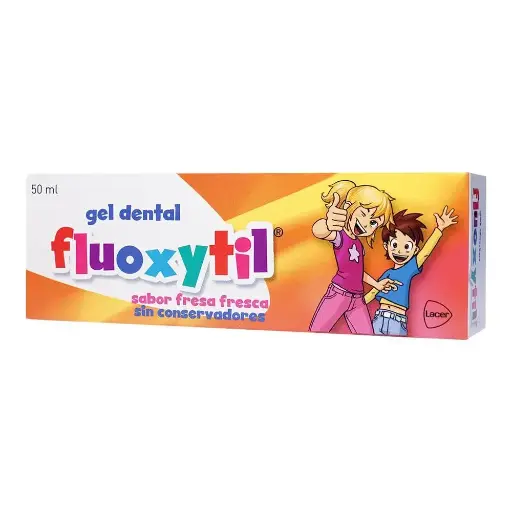 [CUIDADO PERSONAL,HIGIENE] FLUOXITYL GEL DENTAL FRESA 50ML