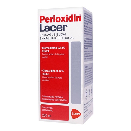 [CUIDADO PERSONAL,HIGIENE] PERIOXIDIN ENJUAGUE BUCAL 0.12% 200ML