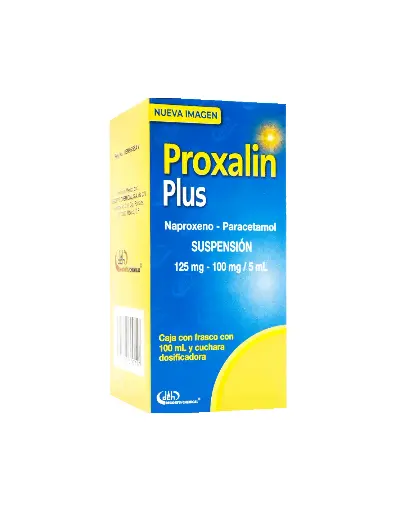 [PARACETAMOL,NAPROXENO] PROXALIN PLUS SUSPENSION 100ML (GI)