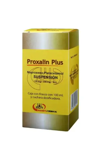 [PARACETAMOL,NAPROXENO] PROXALIN PLUS SUSPENSION 100ML (GI)