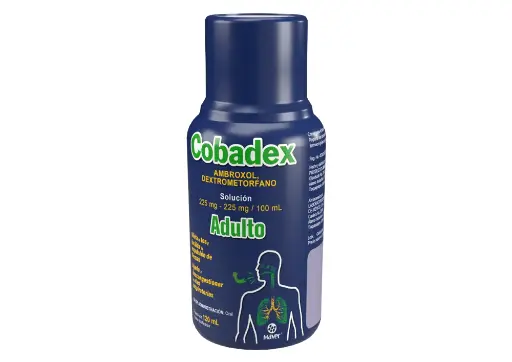 [DEXTROMETORFANO,AMBROXOL] COBADEX AD SOLUCION 120ML (GI)