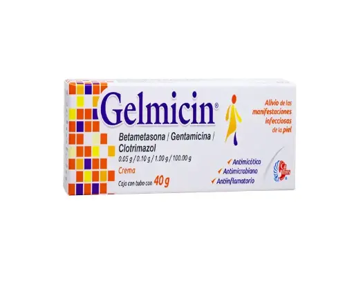 [CLOTRIMAZOL,BETAMETASONA,GENTAMICINA] GELMICIN CREMA 40G (GI)