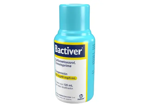 [SULFAMETOXAZOL,TRIMETOPRIMA] BACTIVER 200/40MG SUSPENSION 120ML (GI)