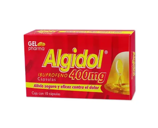 [IBUPROFENO] ALGIDOL 400MG CAPSULAS CON 10 (GI)