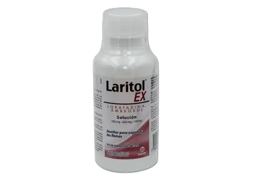 [LORATADINA,AMBROXOL] LARITOL EX SOLUCION 120ML (GI)