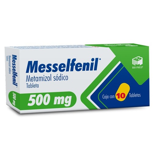 [METAMIZOL SODICO] MESSELFENIL 500MG COMPRIMIDOS C/10 (GI)