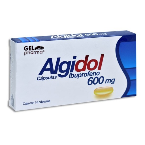 [IBUPROFENO] ALGIDOL 600MG CAPS C/10 (GI)