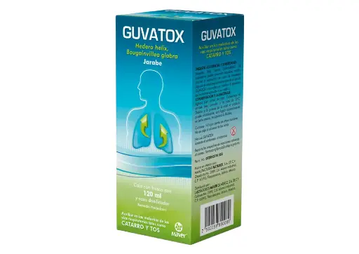 [HIEDRA DESECADA] GUVATOX JARABE 120ML (GI)