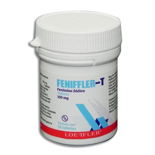 [FENITOINA] FENIFFLER-T 100MG TABLETAS C/50 (GI)