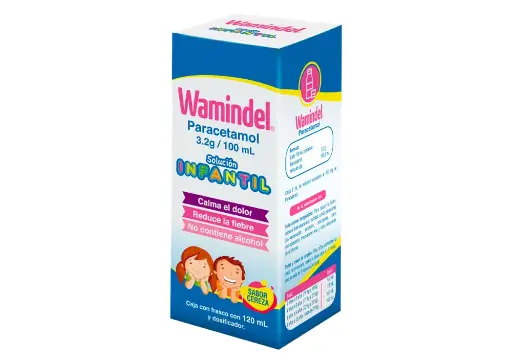 [PARACETAMOL] WAMINDEL JARABE 160MG 120ML (GI)