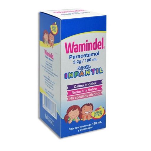 [PARACETAMOL] WAMINDEL JARABE 160MG 120ML (GI)