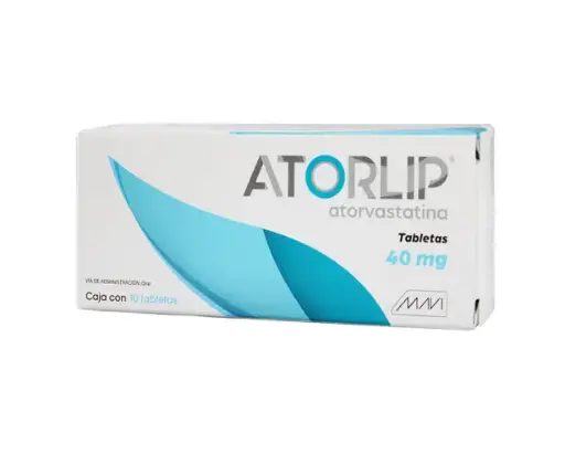 [ATORVASTATINA] ATORLIP 40MG TABLETAS CON 10 (GI)