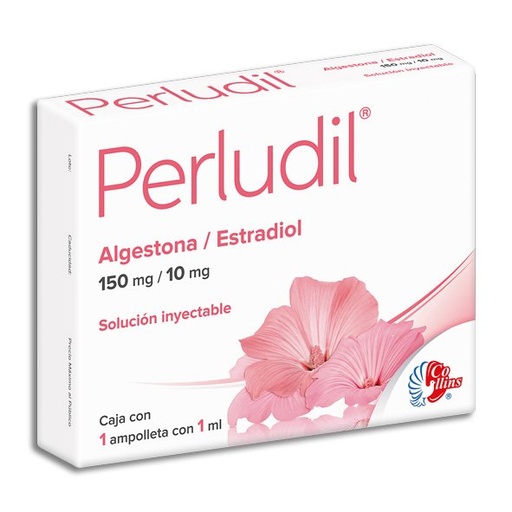 [ESTRADIOL,ALGESTONA] PERLUDIL 150/10MG AMPULA C/1 (GI)