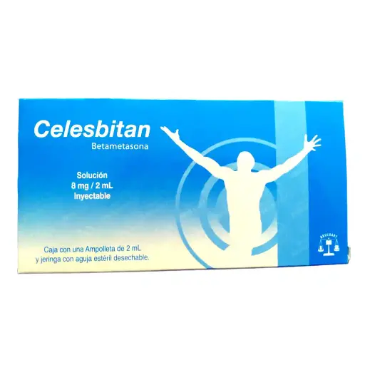 [BETAMETASONA] CELESBITAN 8MG/2ML INYECTABLE CON 1 (GI)