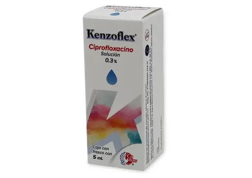 [CIPROFLOXACINO] KENZOFLEX 3MG/ML GOTAS 5ML (GI)