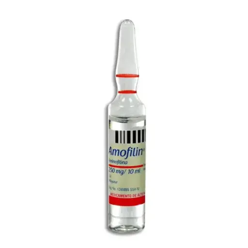 [AMINOFILINA] AMOFILIN 250MG/10ML AMPULA CON 1 (GI)