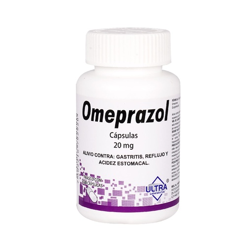 [OMEPRAZOL] OMEPRAZOL ULTRA 20MG CAPSULAS CON 120 (GI)
