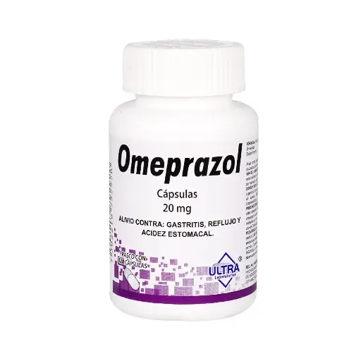 [OMEPRAZOL] OMEPRAZOL ULTRA 20MG CAPSULAS CON 120 (GI)
